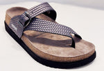 Mephisto Sandals Mephisto Womens Helen Plus Sandals (Wide) - Grey Twist 52003