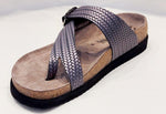 Mephisto Sandals Mephisto Womens Helen Plus Sandals (Wide) - Grey Twist 52003