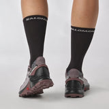 Merrell Boots Salomon Women's Supercross 4 GTX Trail Running Shoes - Moonscape/Black/Wild Ginger