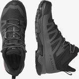 Merrell Shoe Saloman Men's X Ultra 4 Mid GTX Hiking Boots  - Black/Magnet