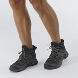 Merrell Shoe Saloman Men's X Ultra 4 Mid GTX Hiking Boots  - Black/Magnet