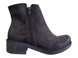 NAOT Boots Oily Midnight Suede / 35 / M Naot Womens Wander Suede Ankle Boots - Oily Midnight