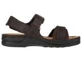 NAOT Sandals Crazy Horse Leather/Hash Suede / 38 / M Naot Mens Arthur Sandals - Crazy Horse Leather/Hash Suede