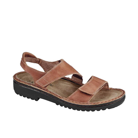 NAOT Sandals Latte Brown Leather / 35 / M Naot Womens Enid Leather Sandals - Latte Brown