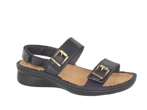 NAOT Sandals Naot Womens Soprano Sandals - Black Raven Leather