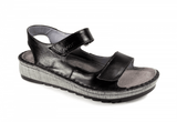 NAOT Sandals Naot Womens Zinnia Sandals - Black Madras Leather