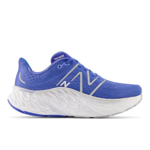 New Balance Shoe 4 / 2A (Narrow) / Blue Blue New Balance Womens Fresh Foam More v4 Running Shoes - Blue Blue