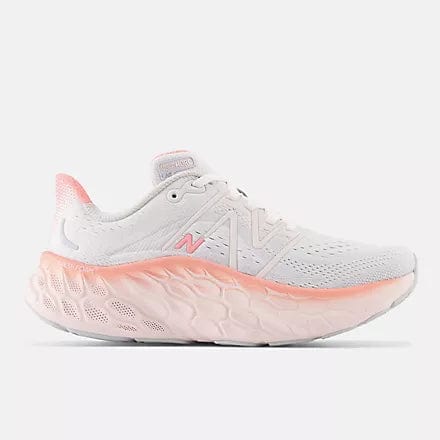 New Balance Shoe 5 / D (Wide) / Grey New Balance Womens Fresh Foam X More v4 Running Shoes - Grey/Pink