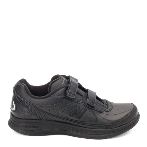 DB Darren - Mens Extra Wide Fit Velco Close Shoe - Black — Wide Shoes