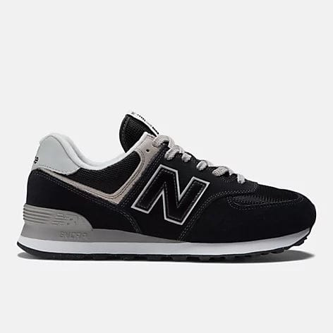 New Balance Shoe Black and White / 6 US / D New Balance Men's 574 Classic Sneakers - Black and White