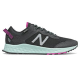 New Balance Shoe BlacK/ poisonberry / B (MEDIUM) / 5 New Balance Womens Arishi Trail Goretex Running Shoes - Black/ Poisonberry