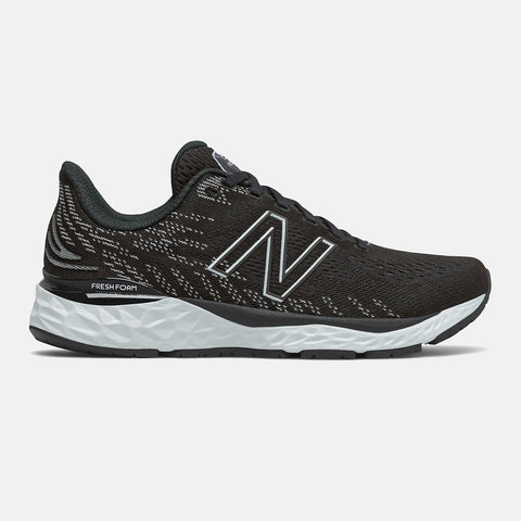 New Balance Shoe Black with Star Glo / 2A / 5 New Balance Womens 880v11 Running Shoes - Black with Star Glo