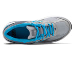 New Balance Shoe New Balance Womens 1540v3 Running Shoes -  Silver/ Blue