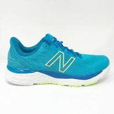New Balance Shoe New Balance Womens 880v11 Running Shoes - Aqua Blue on White