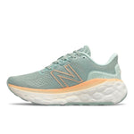 New Balance Womens Fresh Foam More v3 Running Shoes - Storm Blue/ Light Mango