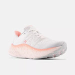 New Balance Shoe New Balance Womens Fresh Foam X More v4 Running Shoes - Grey/Pink