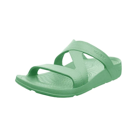 Nuu Sol Shoe Green / 5 / Medium Nuu Sol Womens Hailey Slide- Green