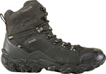 Oboz Footwear Boots Oboz Mens Bridger 8" Insulated B-Dry Waterproof Hiking Boots - Midnight Black