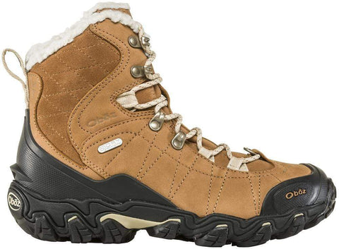 Oboz Footwear Boots Oboz Womens Bridger 7" Insulated Mid B-Dry Waterproof - Chipmunk