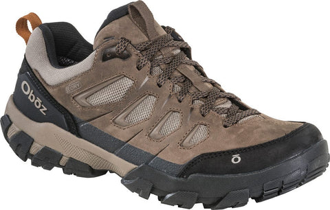 Oboz Footwear Shoe 7 / D (Medium) / Canteen Oboz Mens Sawtooth X Low B-Dry Waterproof Hiking Shoes - Canteen