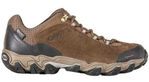 Oboz Footwear Shoe Oboz Mens Bridger Low WP Hiking Shoes - Canteen Brown