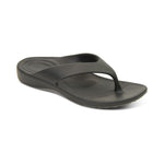 OluKai Sandal Black / 8 / M (Medium) Aetrex Mens Maui Sandals - Black