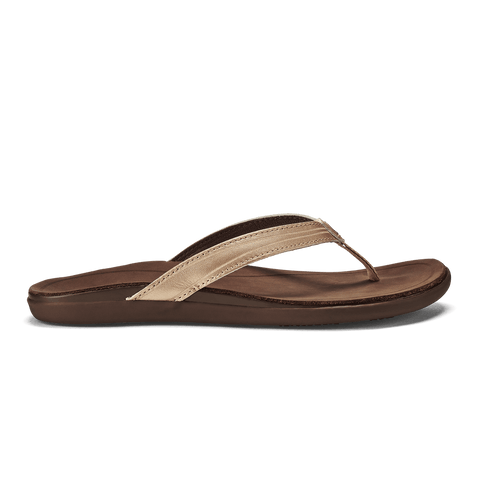 OluKai Sandal Copper-Dk Java / 6 / M (Medium) Olukai Womens Aukai Sandals - Copper-Dk Java
