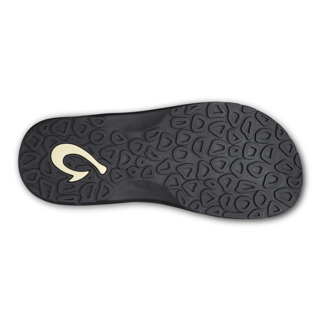 OluKai Sandal Olukai Mens Ohana Sandals - Black/ Dark Shadow