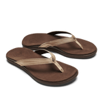 OluKai Sandal Olukai Womens Aukai Sandals - Copper-Dk Java
