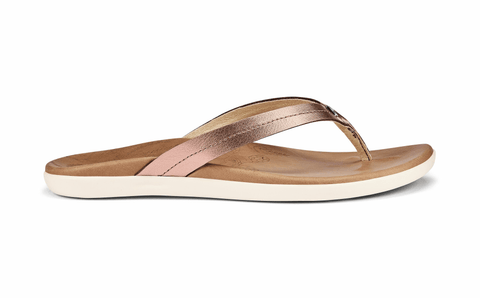 OluKai Sandal Pink Copper / Sahara / 5 US / M (Medium) Olukai Womens Honu Sandals - Pink Copper/ Sahara