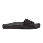 OluKai Sandals Olukai Women Kamola Leather Sandals - Black