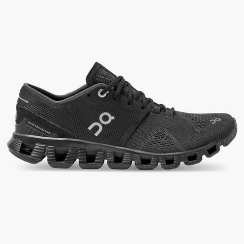 On Shoe 5 / M / Black/Asphalt On Running Womens Cloud X Running Shoes - Black/Asphalt
