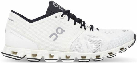 On Shoe 5 / M / Black/White On Running Womens Cloud-X Running Shoes - White/Black