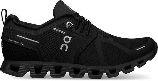 On Running Women's Cloud 5 Waterproof Running Shoes - All Black