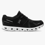 On Shoe Black/White / 5 / M On Running Mens Cloud 5 Running Shoes - Black/White
