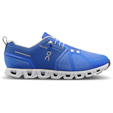 On Shoe Cobalt/Glacier / 5 / D (Medium) Running Mens Cloud 5 Waterproof Running Shoes - Colbalt/Glacier