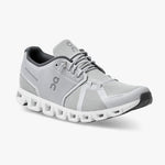 On Shoe Glacier/ White / 5 / D (Medium) On Running Mens Cloud 5 Running Shoes - Glacier/ White