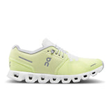 On Shoe Hay/Frost / 5 / B (Medium) On Running Womens Cloud 5 Running Shoes - Hay/Frost
