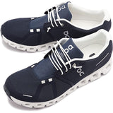 On Shoe On Cloud 5 Mens Running Shoes - Midnight White
