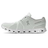 On Shoe On Running Mens Cloud 5 Running Shoes - Ice/White