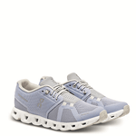 On Shoe On Running Womens Cloud 5 Running Shoes - Nimbus/Alloy