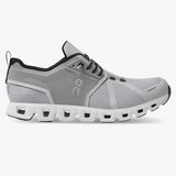 On Shoe On Running Womens Cloud 5 Waterproof Running Shoes - Glacier/ White