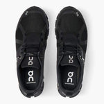 On Shoe On Running Womens Cloud Waterproof Running Shoes - Black/Lunar