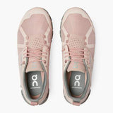 On Shoe On Running Womens Cloud Waterproof Running Shoes - Rose/Lunar