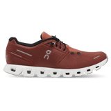 On Shoe Ruby/Rust / 5 / D (Medium) On Running Mens Cloud 5 Running Shoes - Ruby/Rust
