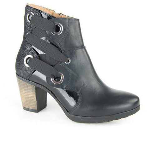 Portofino Boots Nero (Black) / 35 / M Portofino Womens Lacing Boots - Nero