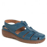Portofino Sandals Blue / 35 / M Portofino Womens Fisherman Sandals - Indigo Blue