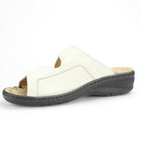 Portofino Sandals Portofino Womens Slide Sandals - Opal/ Blanc/ White