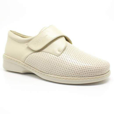 Portofino Shoe Beige / 35 / M Portofino Womens Perforated Stretch Shoes - Sand