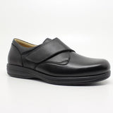Portofino Shoe Black / 35 / M Portofino Mens Stretch Oxford Shoes - Nero Stretch/ Black